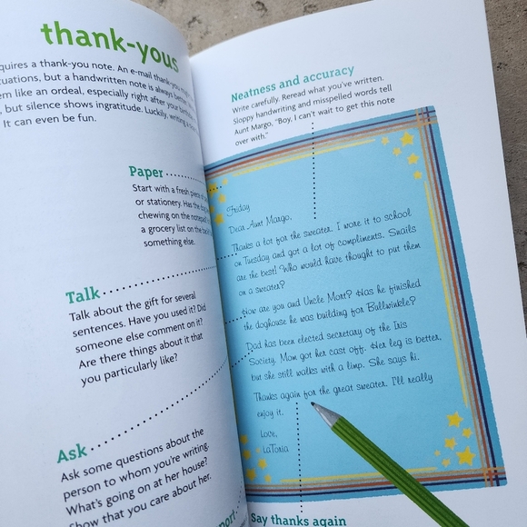 American Girl A Smart Girl's Guide Manners Paperback Book - Picture 11 of 12